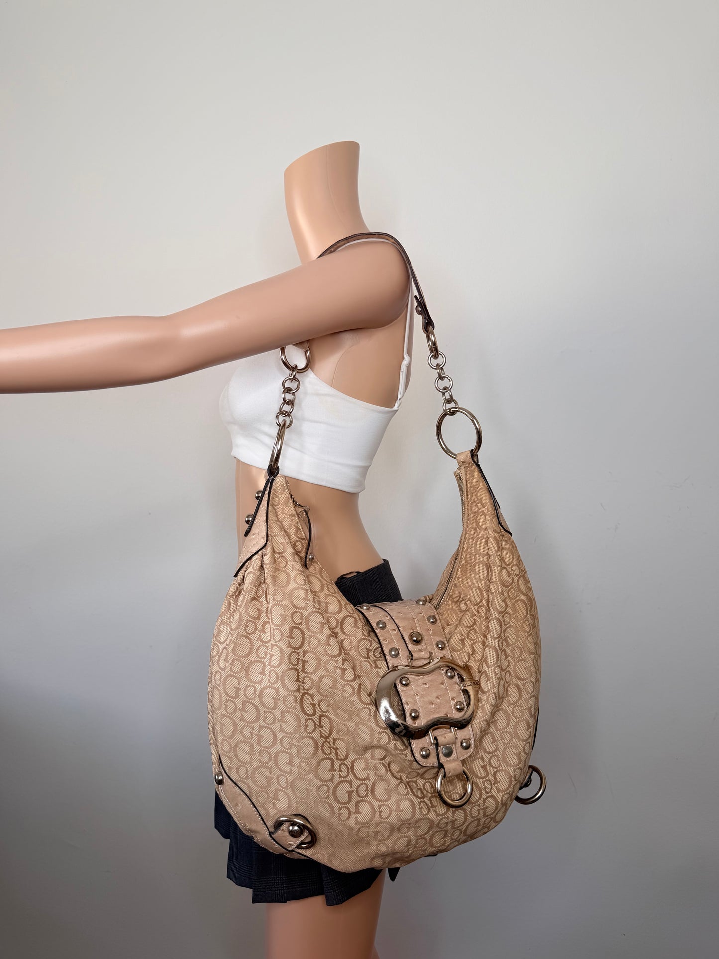 Guess vintage Tasche y2k rare beige