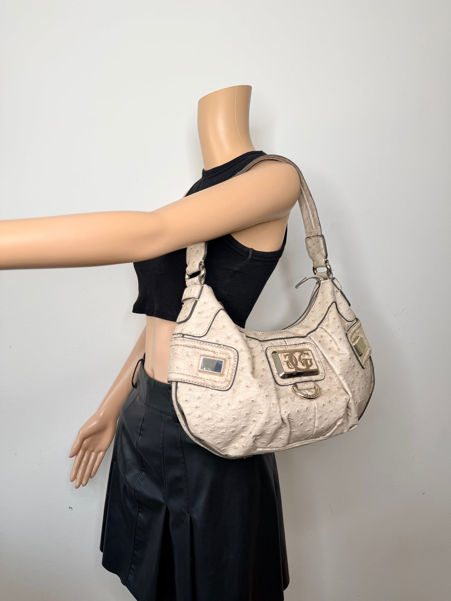 Guess vintage Tasche y2k rare beige