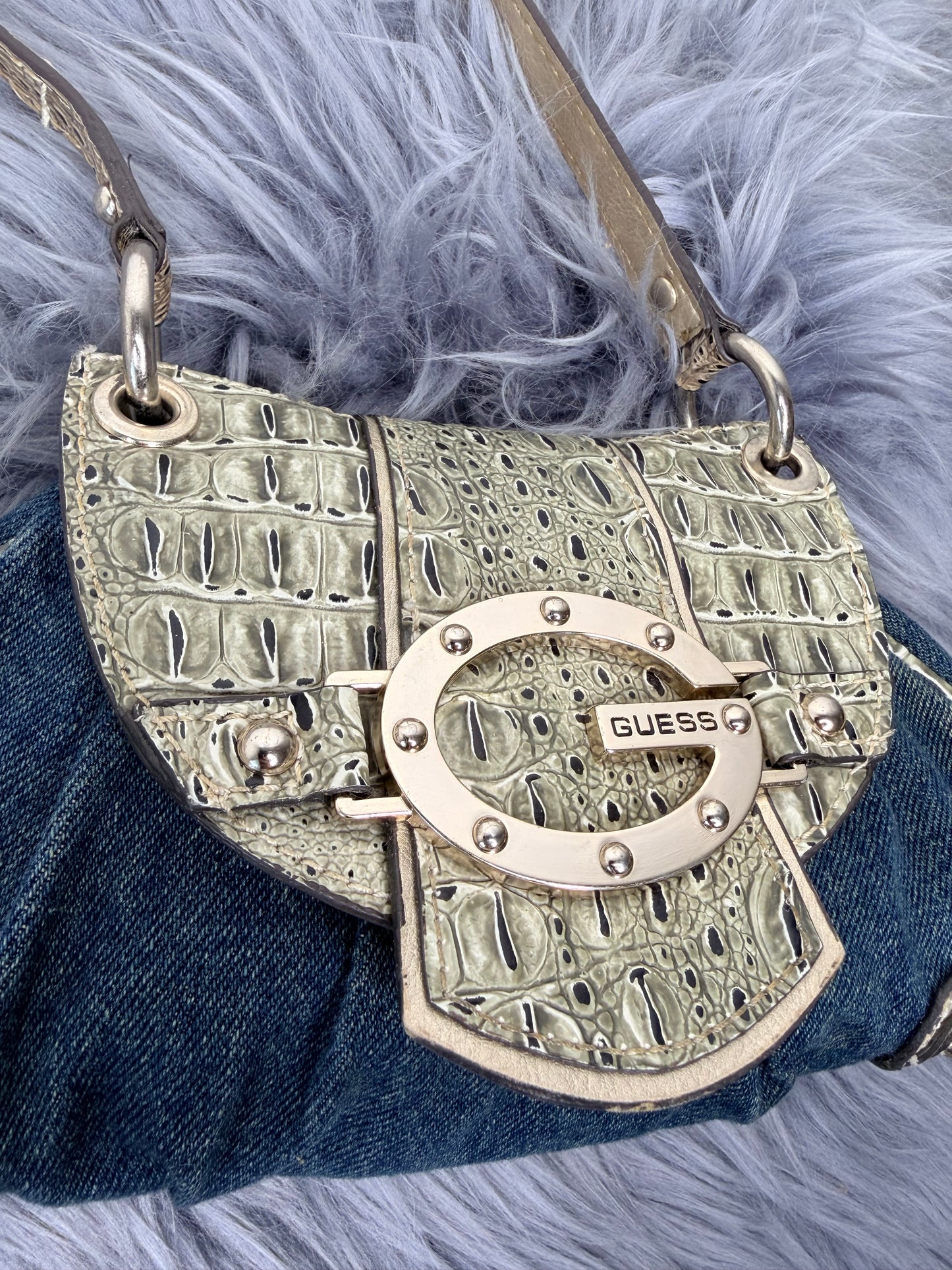 Guess vintage Tasche y2k rare Denim mini bag