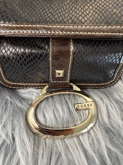 Guess Vintage Tasche Y2k Geldbörse braun neu