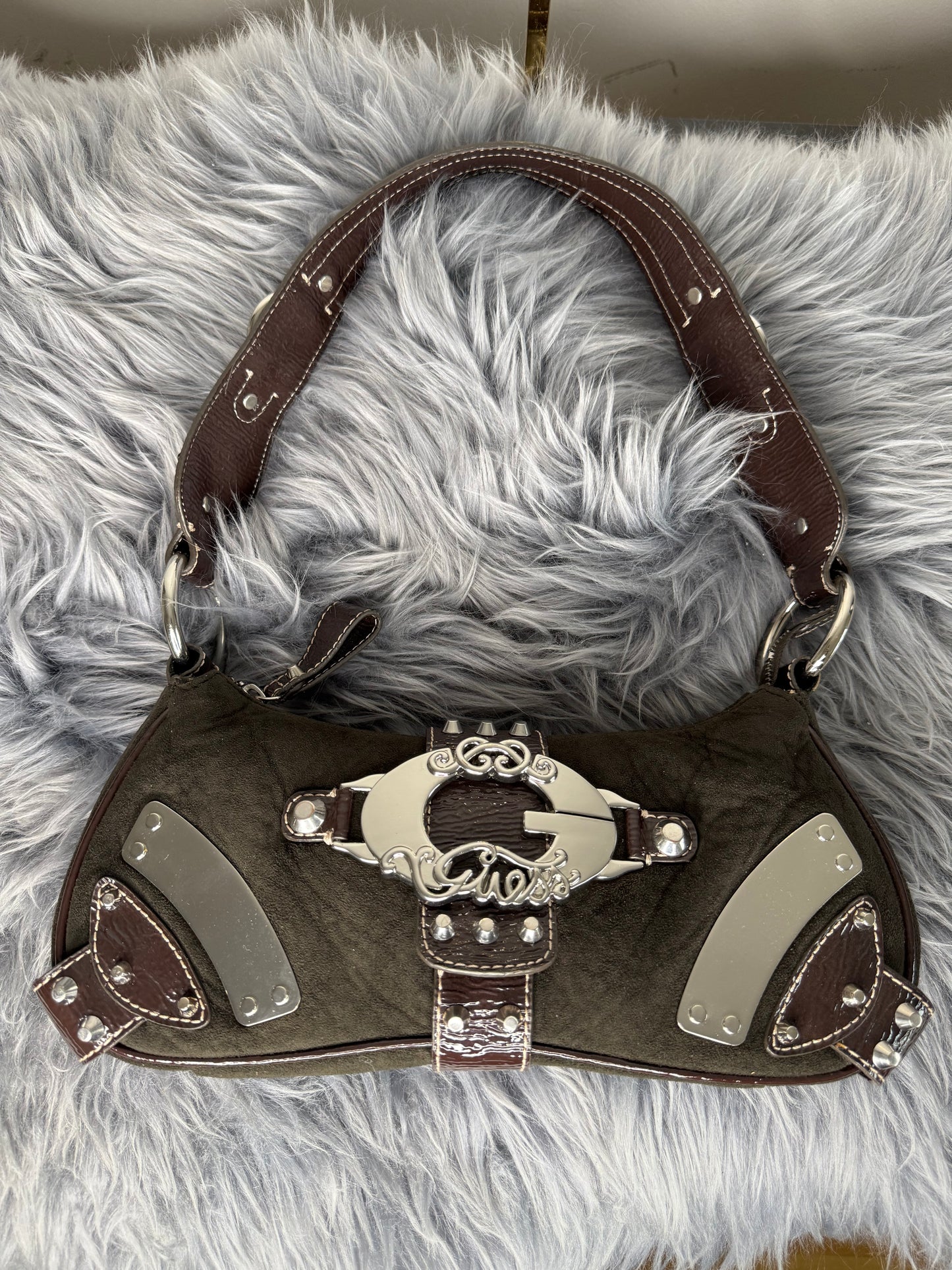 Guess vintage Tasche y2k rare braun