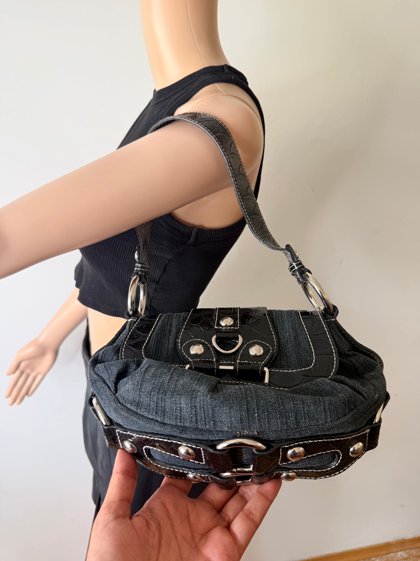 Guess vintage Tasche denim