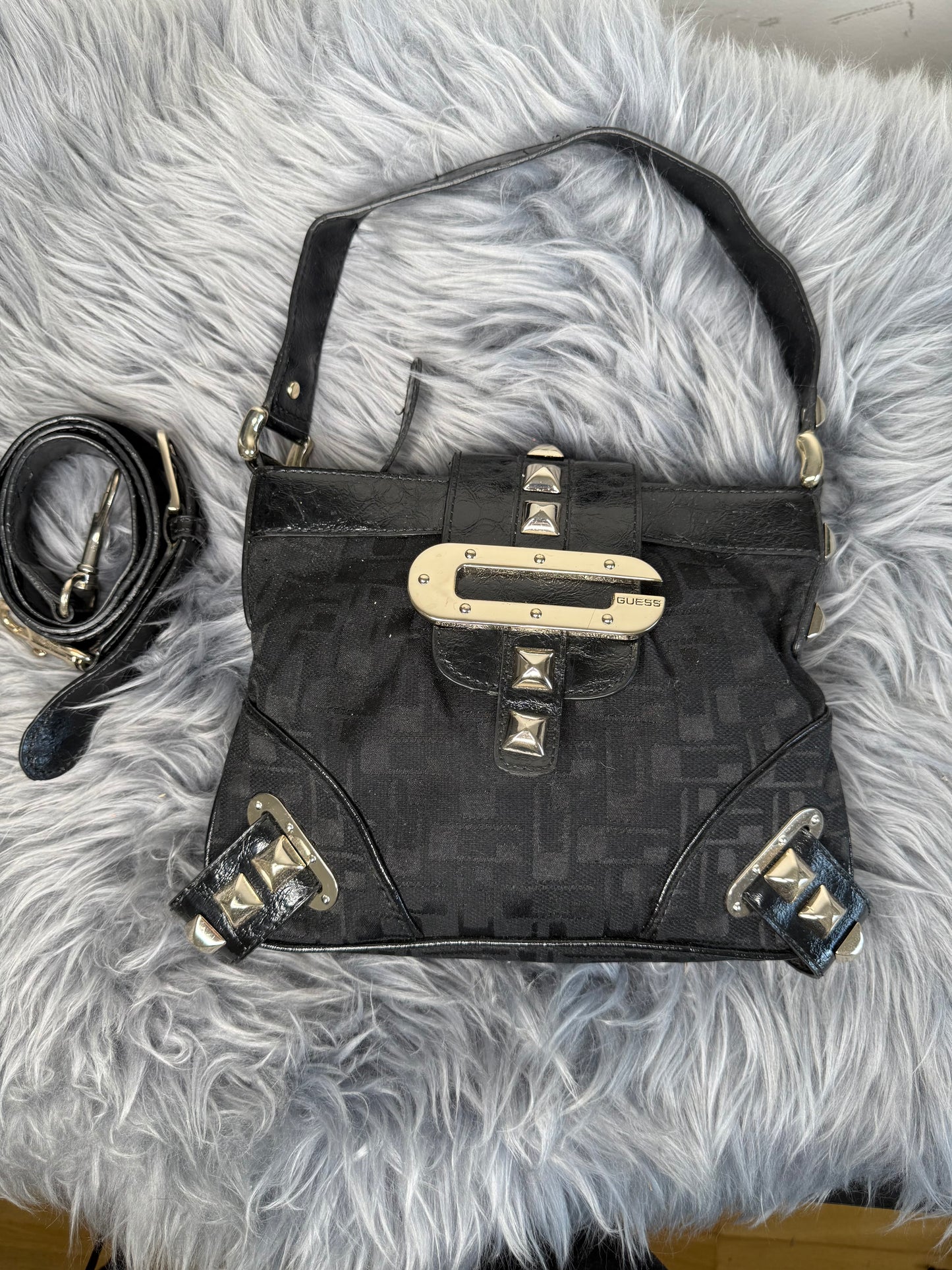 Guess vintage Tasche y2k rare schwarz