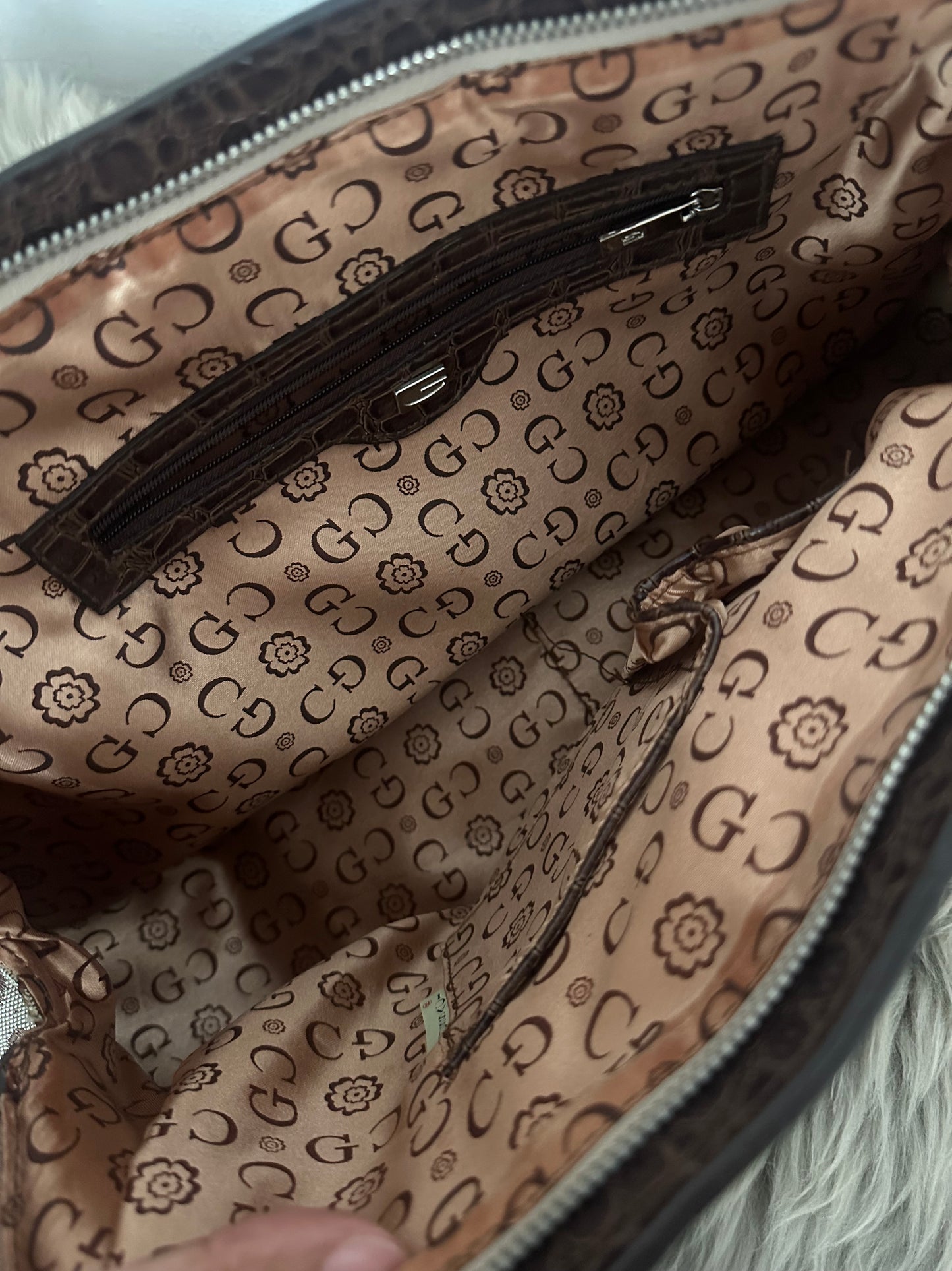 Gussaci vintage Tasche braun