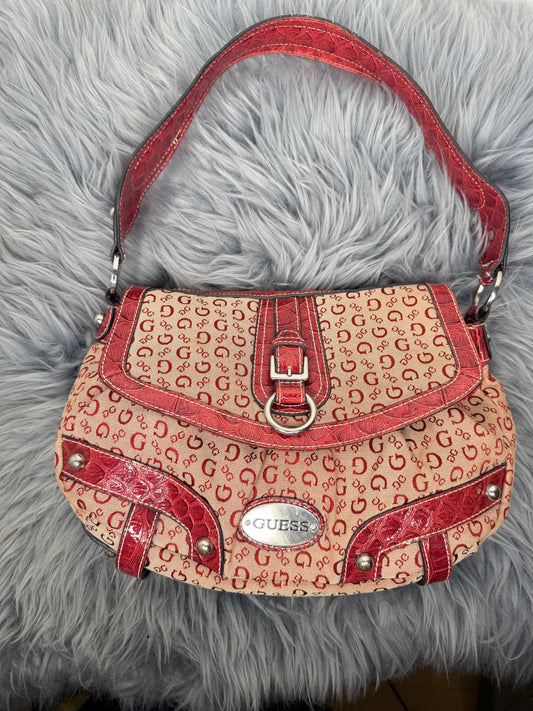Guess vintage Tasche y2k rot denim