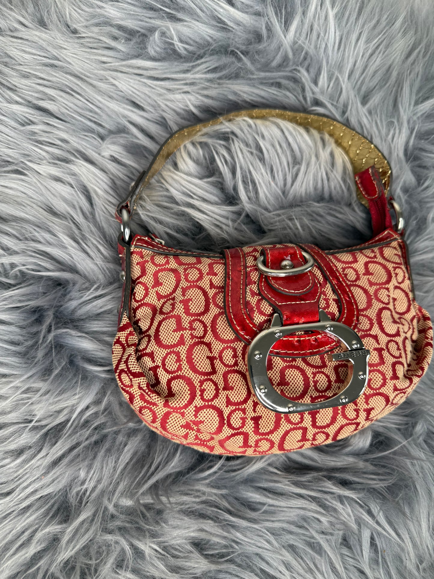 Guess vintage Tasche y2k rot