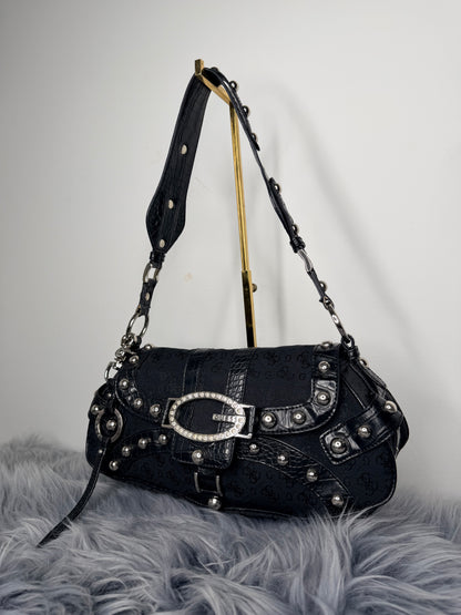 Guess vintage Tasche y2k rare echt Leder Details