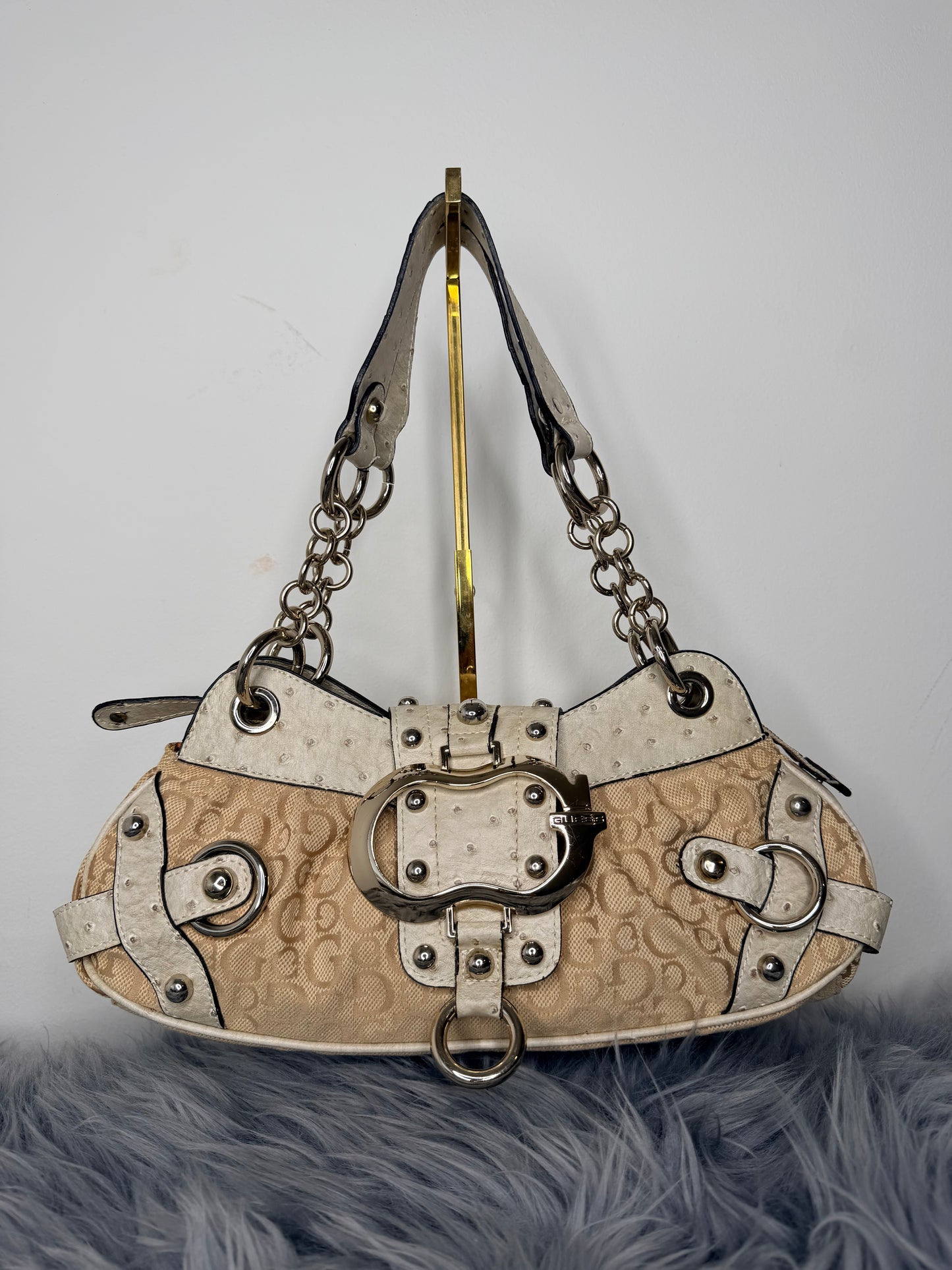 Guess vintage Tasche y2k rare beige