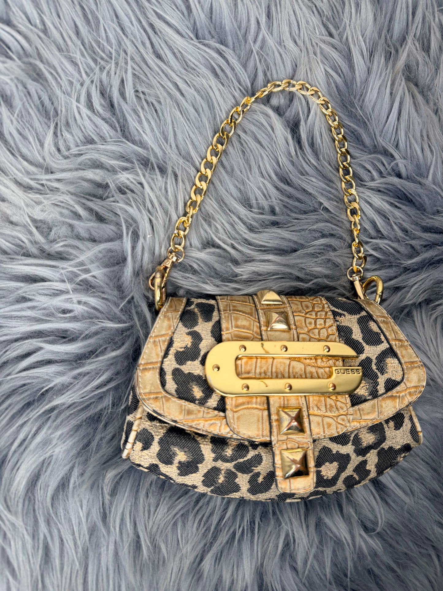 Guess vintage Tasche y2k rare Leopard