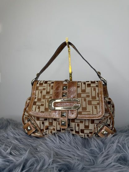 Guess vintage Tasche braun beige