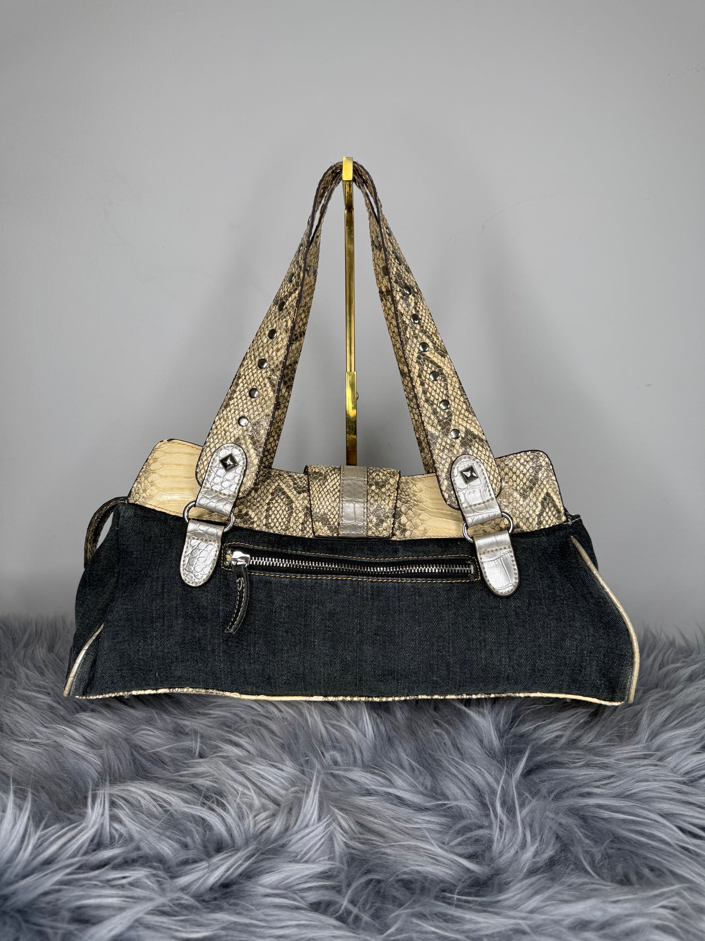 Guess vintage Tasche y2k rare denim blau
