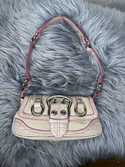 Guess vintage Tasche y2k rare rosa beige