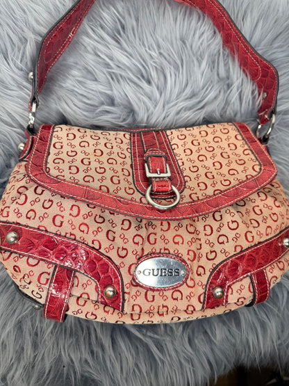 Guess vintage Tasche y2k rot denim