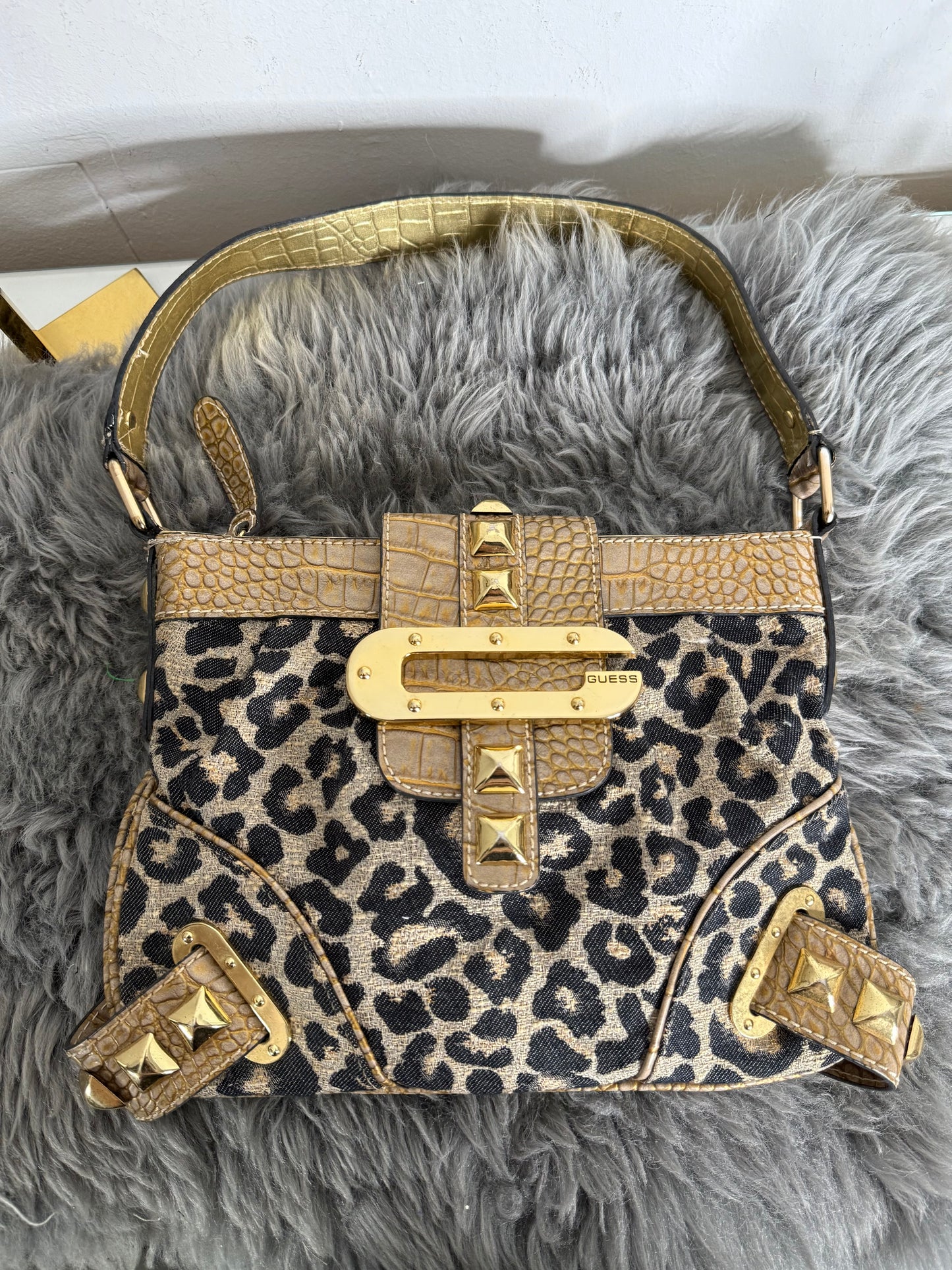 Guess vintage Tasche Leopard