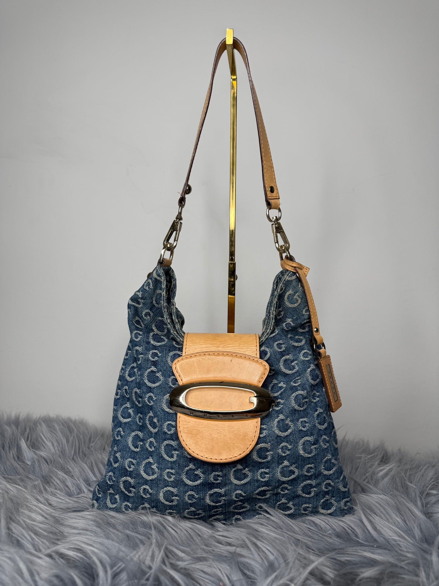 Guess vintage Tasche y2k rare denim blau
