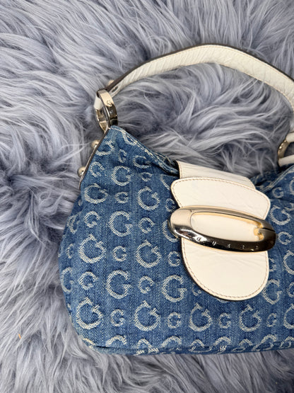 Guess vintage Tasche y2k rare blau weiß
