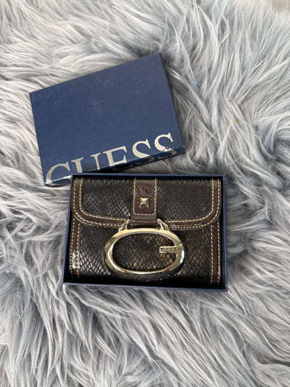 Guess Vintage Tasche Y2k Geldbörse braun neu