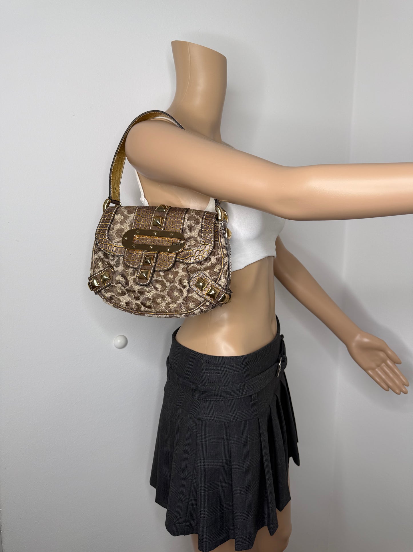 Guess vintage Tasche Leopard rare y2k