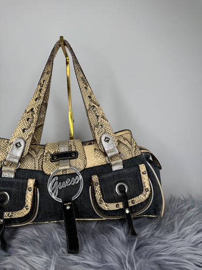 Guess vintage Tasche y2k rare denim blau