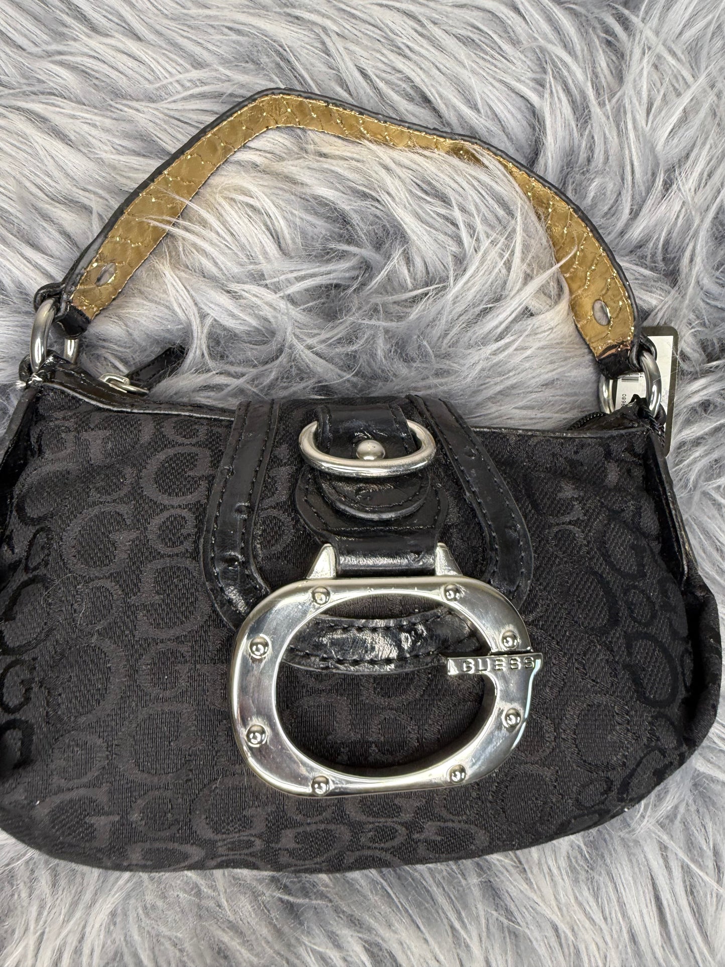 Guess Vintage Tasche Y2k Rare schwarz