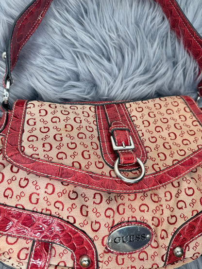 Guess vintage Tasche y2k rot denim