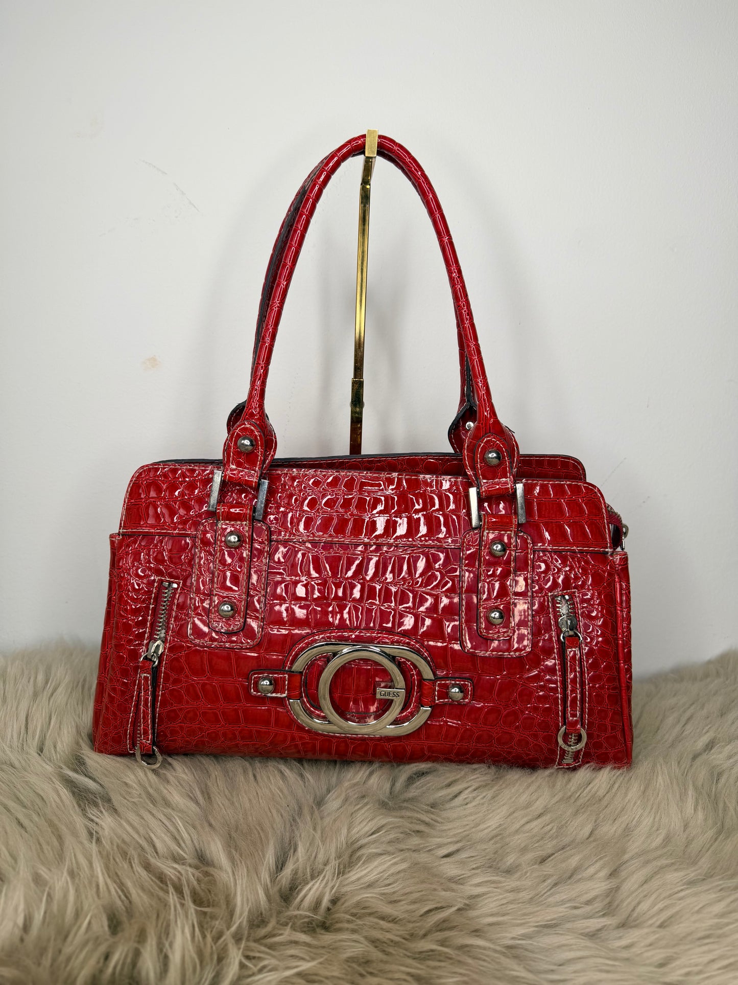 Guess vintage Tasche y2k rare rot