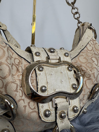 Guess Vintage Tasche Y2k Rare Beige