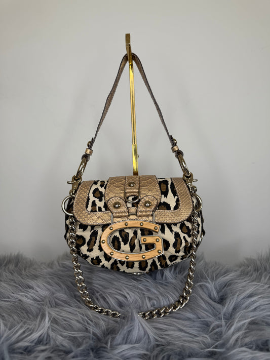 Guess vintage Tasche Leopard neuwertig