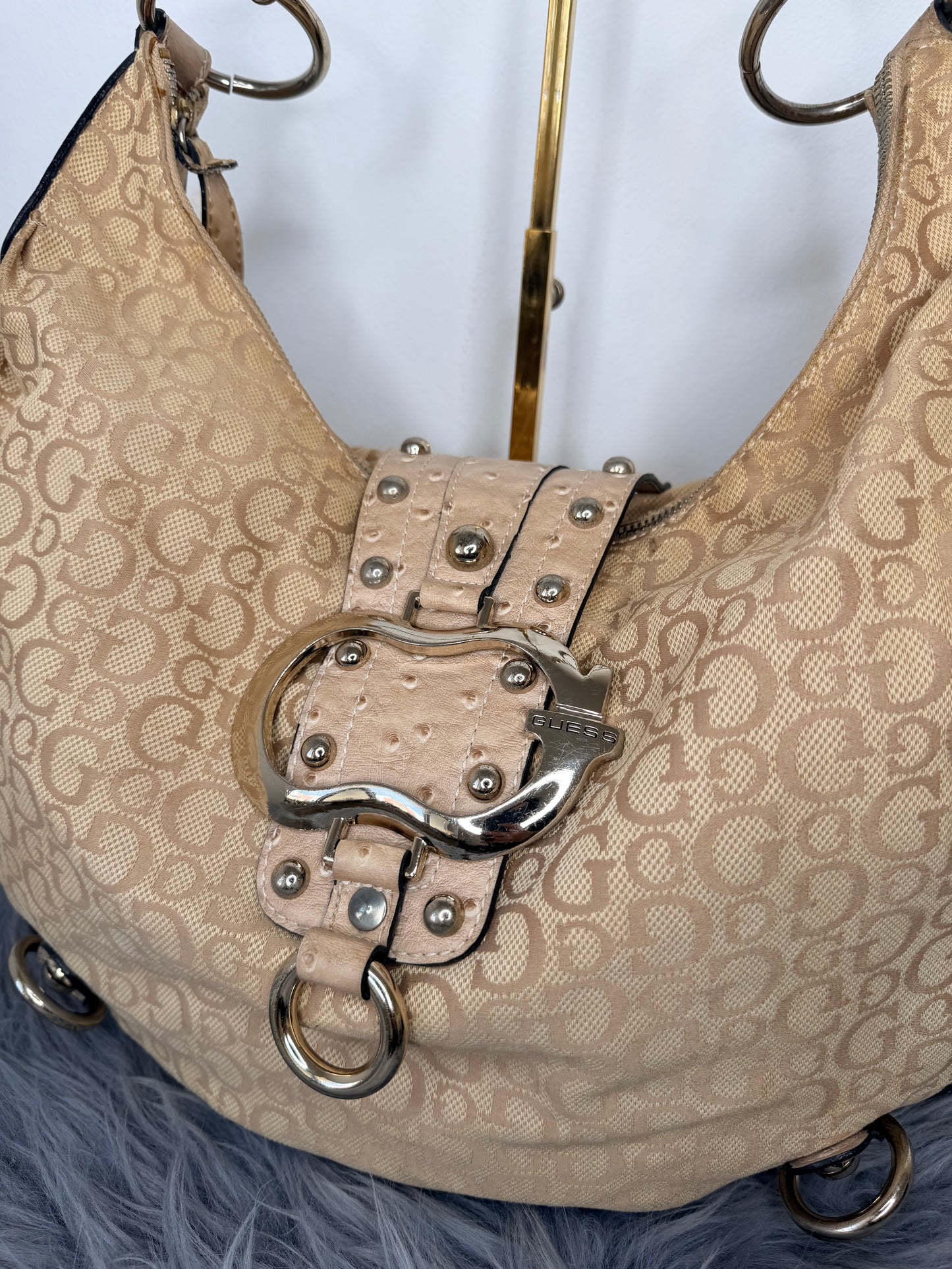 Guess vintage Tasche y2k rare beige