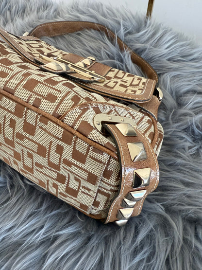 Guess vintage Tasche braun beige