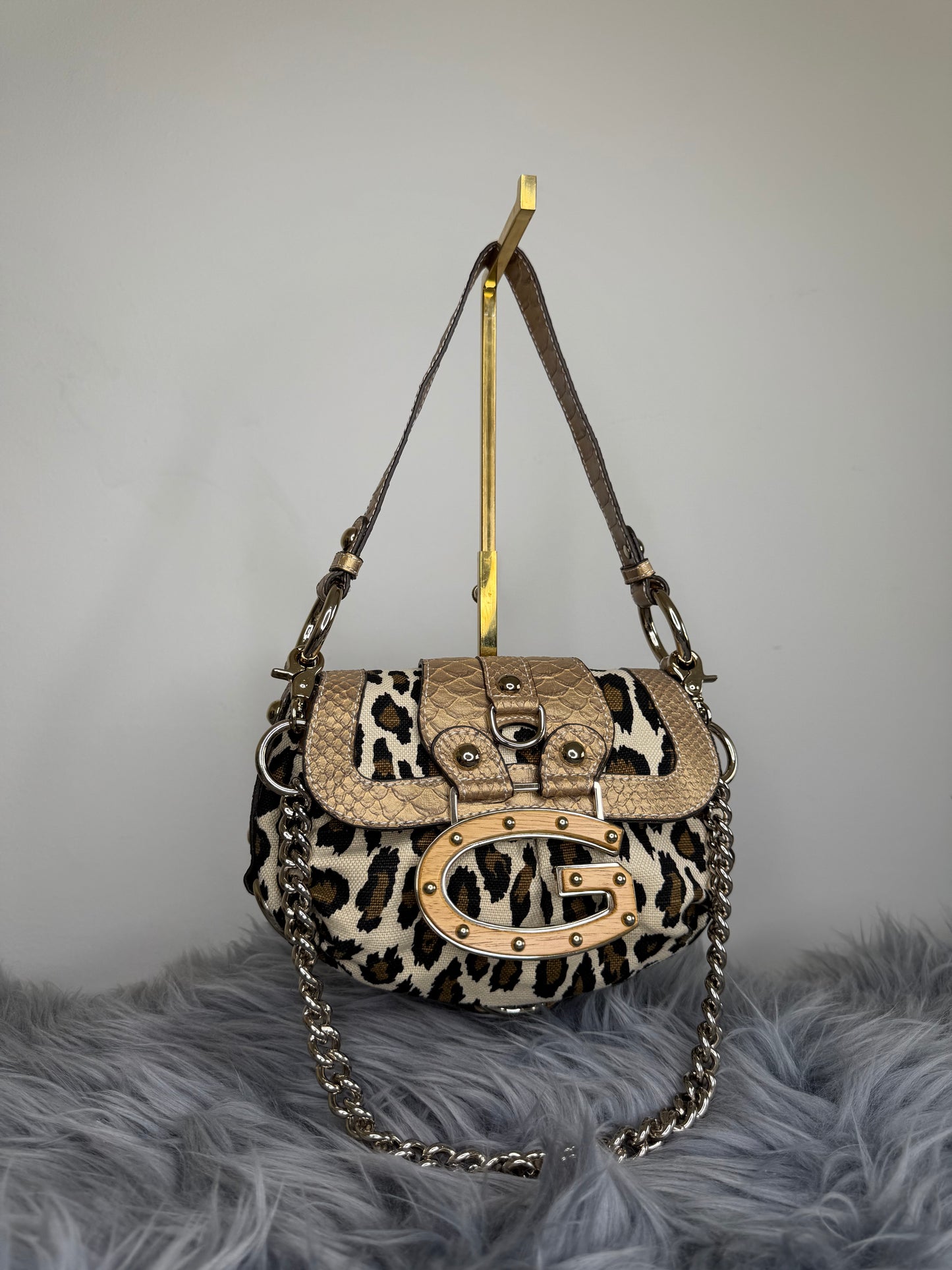 Guess vintage Tasche Leopard neuwertig
