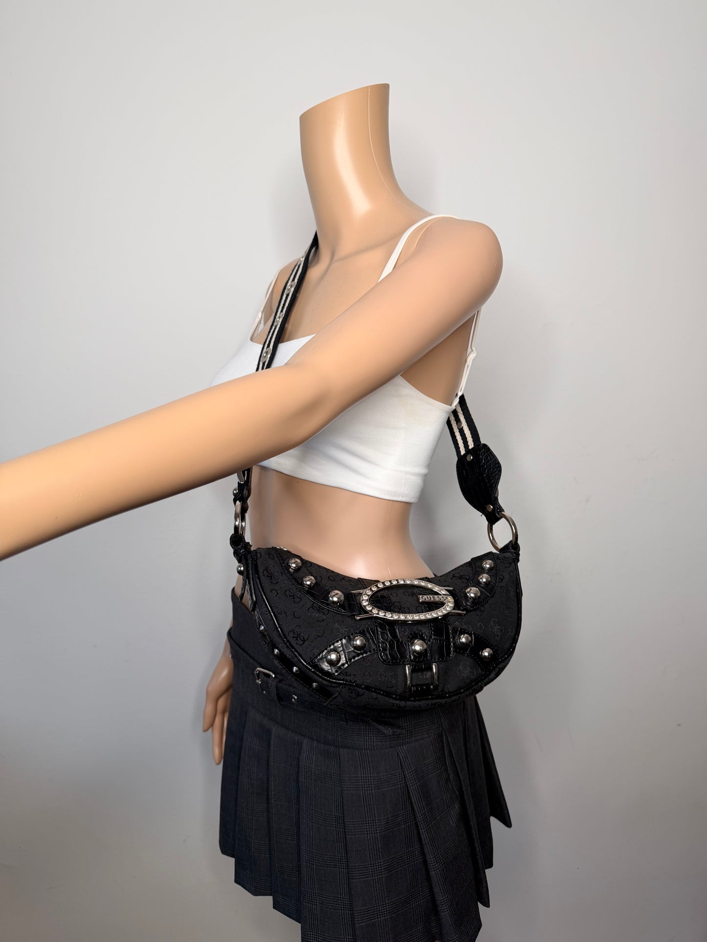 Guess vintage Tasche y2k rare echt Leder Details