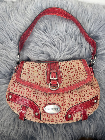 Guess vintage Tasche y2k rot denim
