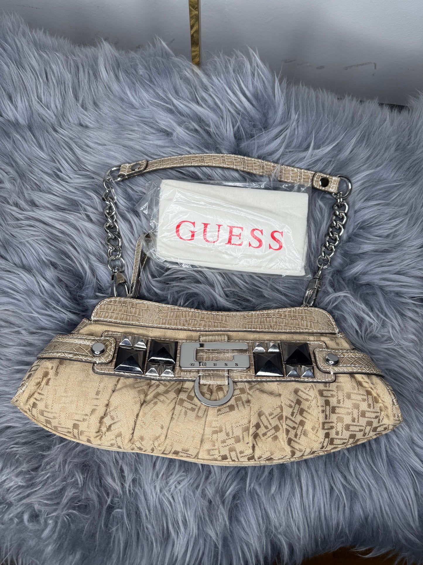 Guess vintage Tasche y2k rare Beige