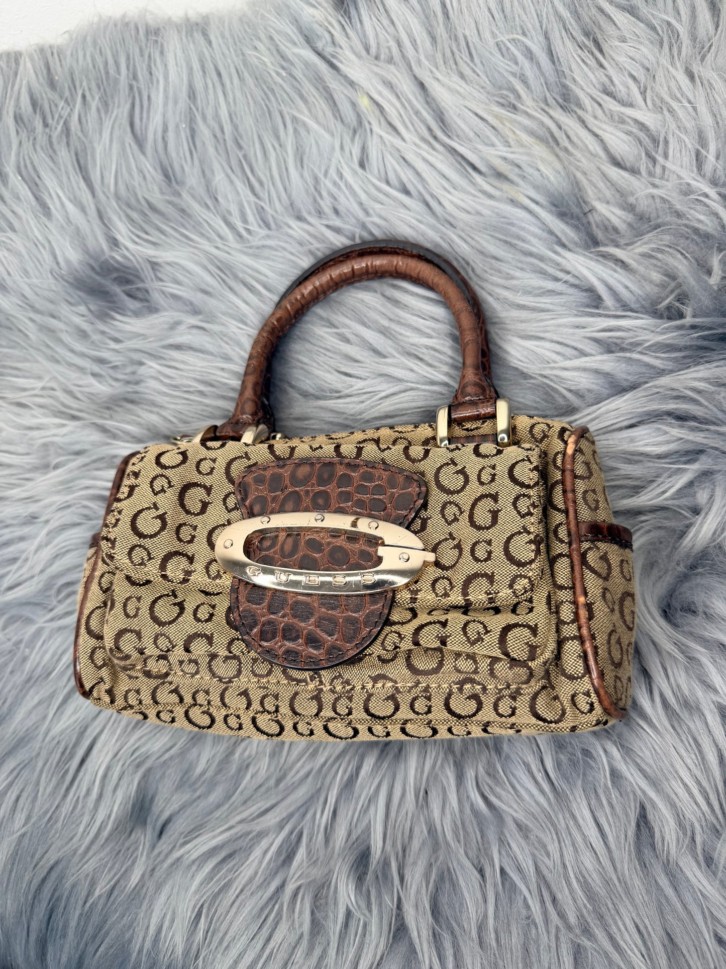 Guess vintage Tasche y2k rare braun