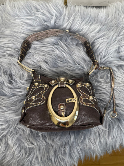 Guess vintage Tasche goldbraun