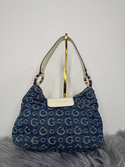 Guess vintage Tasche y2k rare blau weiß