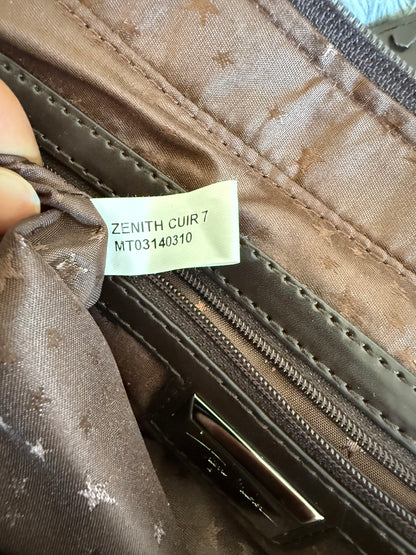 Thierry Mugler vintage tasche braun Leder