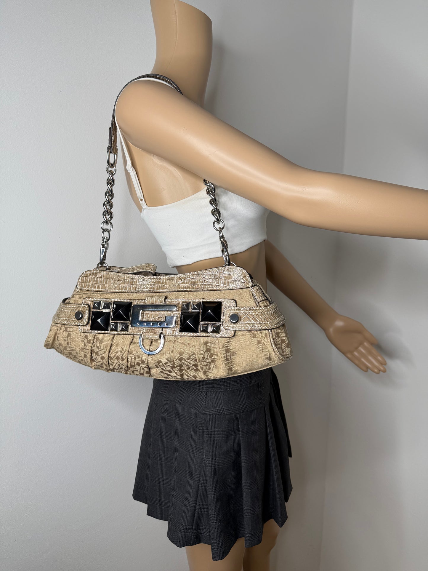 Guess vintage Tasche y2k rare Beige