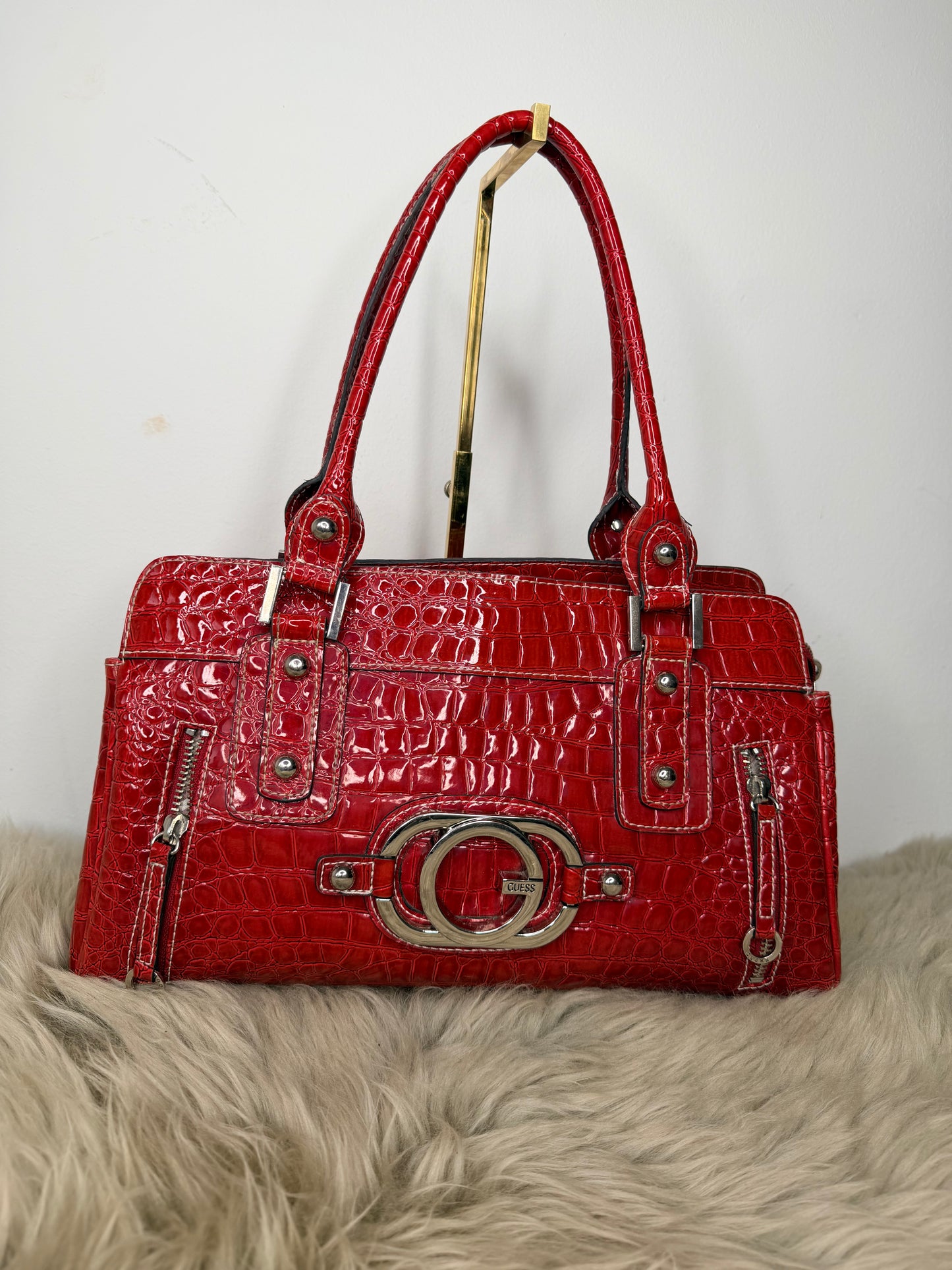 Guess vintage Tasche y2k rare rot
