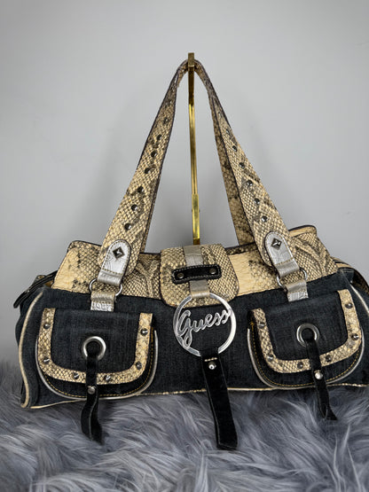 Guess vintage Tasche y2k rare denim blau