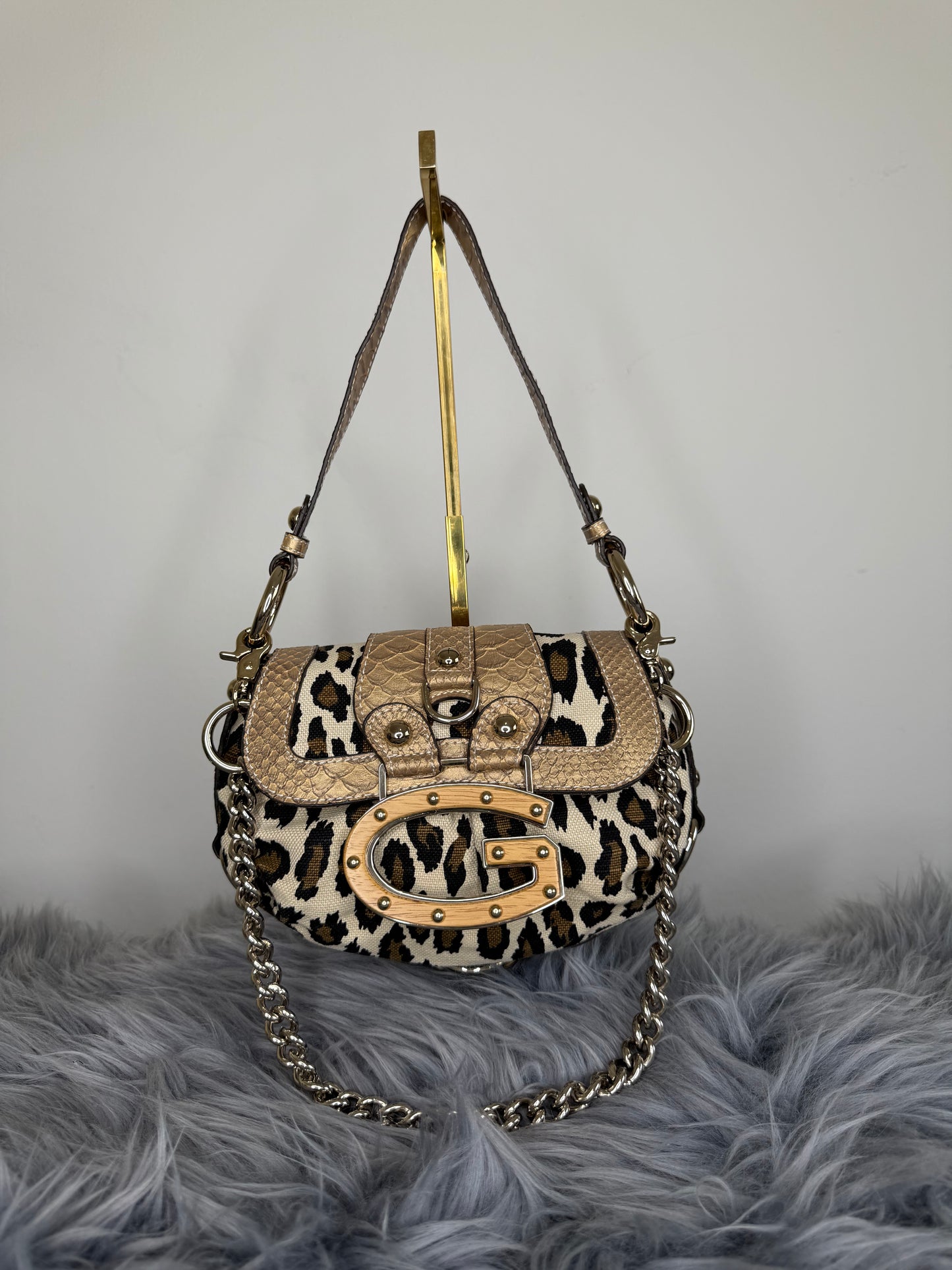 Guess vintage Tasche Leopard neuwertig