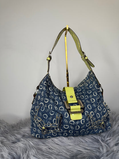 Guess vintage Tasche denim blau