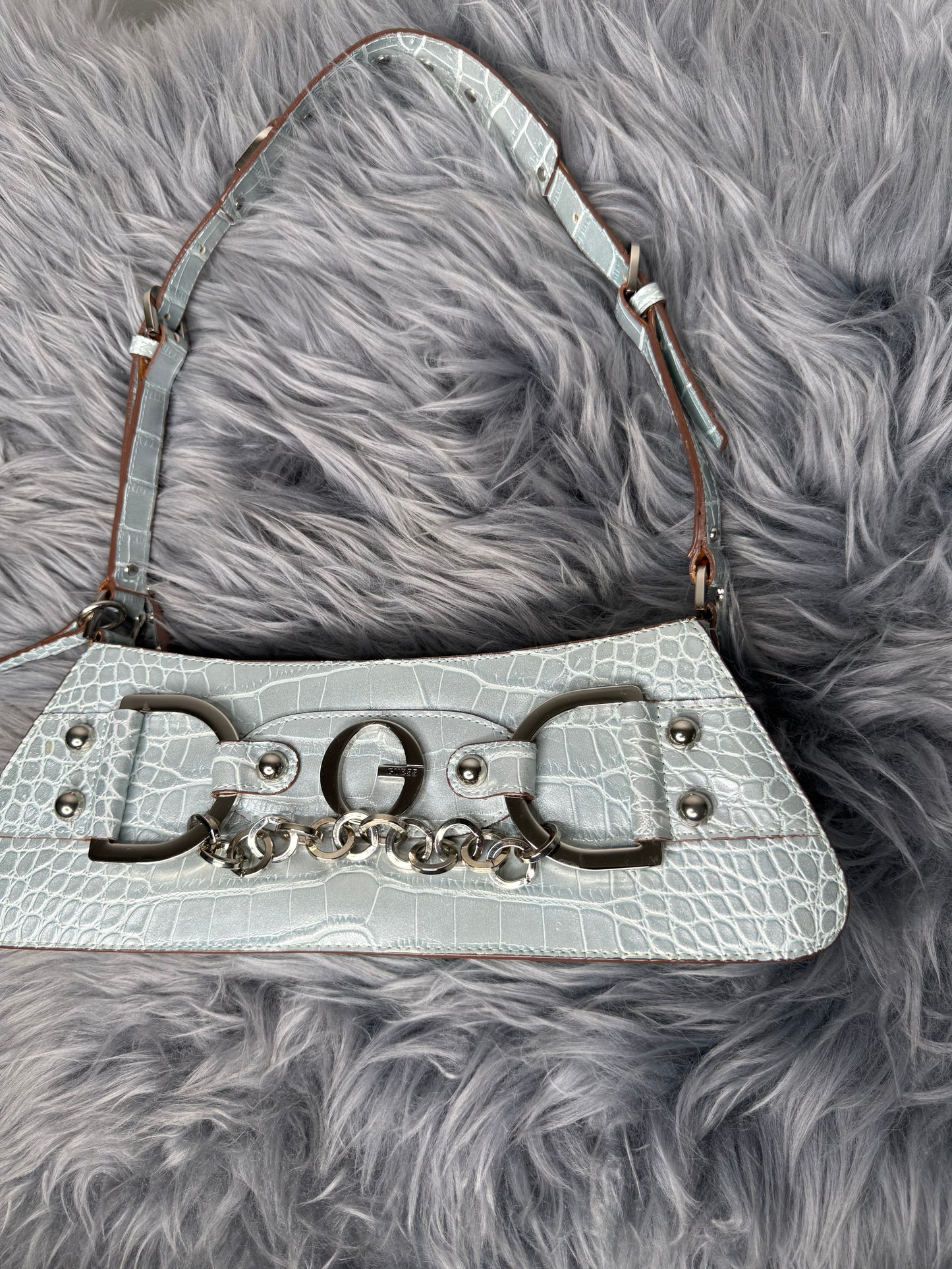 Guess vintage Tasche y2k rare blau