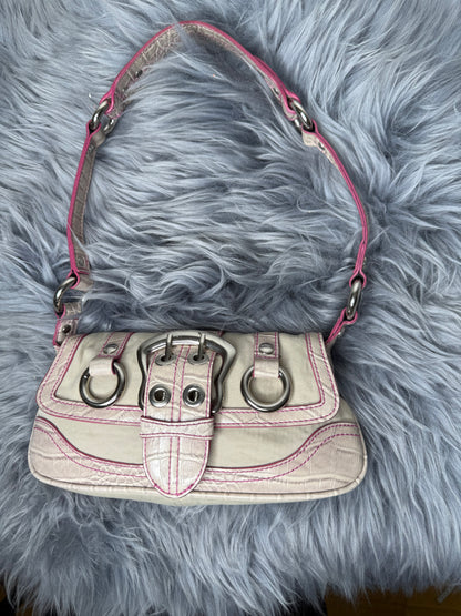 Guess vintage Tasche y2k rare rosa beige
