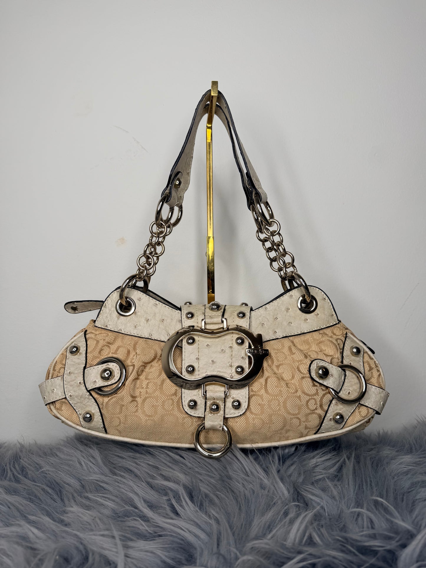Guess vintage Tasche y2k rare beige