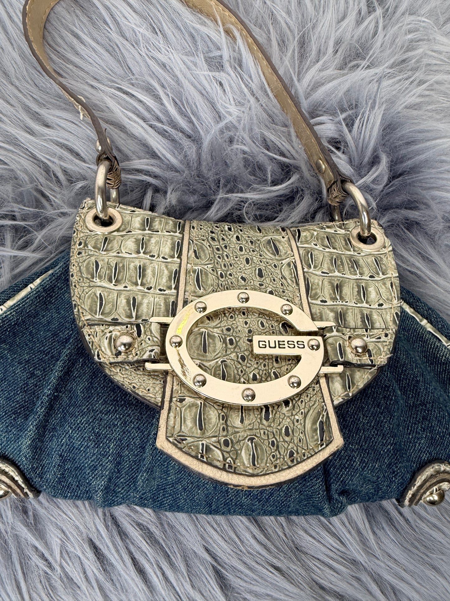 Guess vintage Tasche y2k rare Denim mini bag