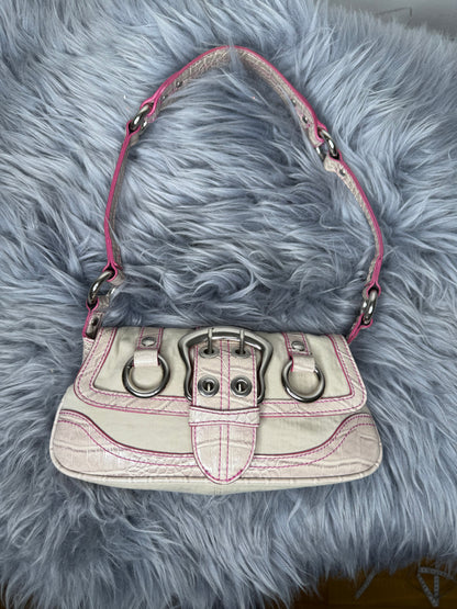 Guess vintage Tasche y2k rare rosa beige