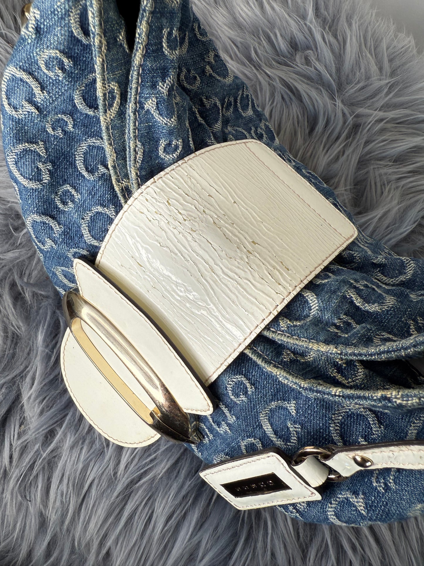 Guess vintage Tasche y2k rare denim blau