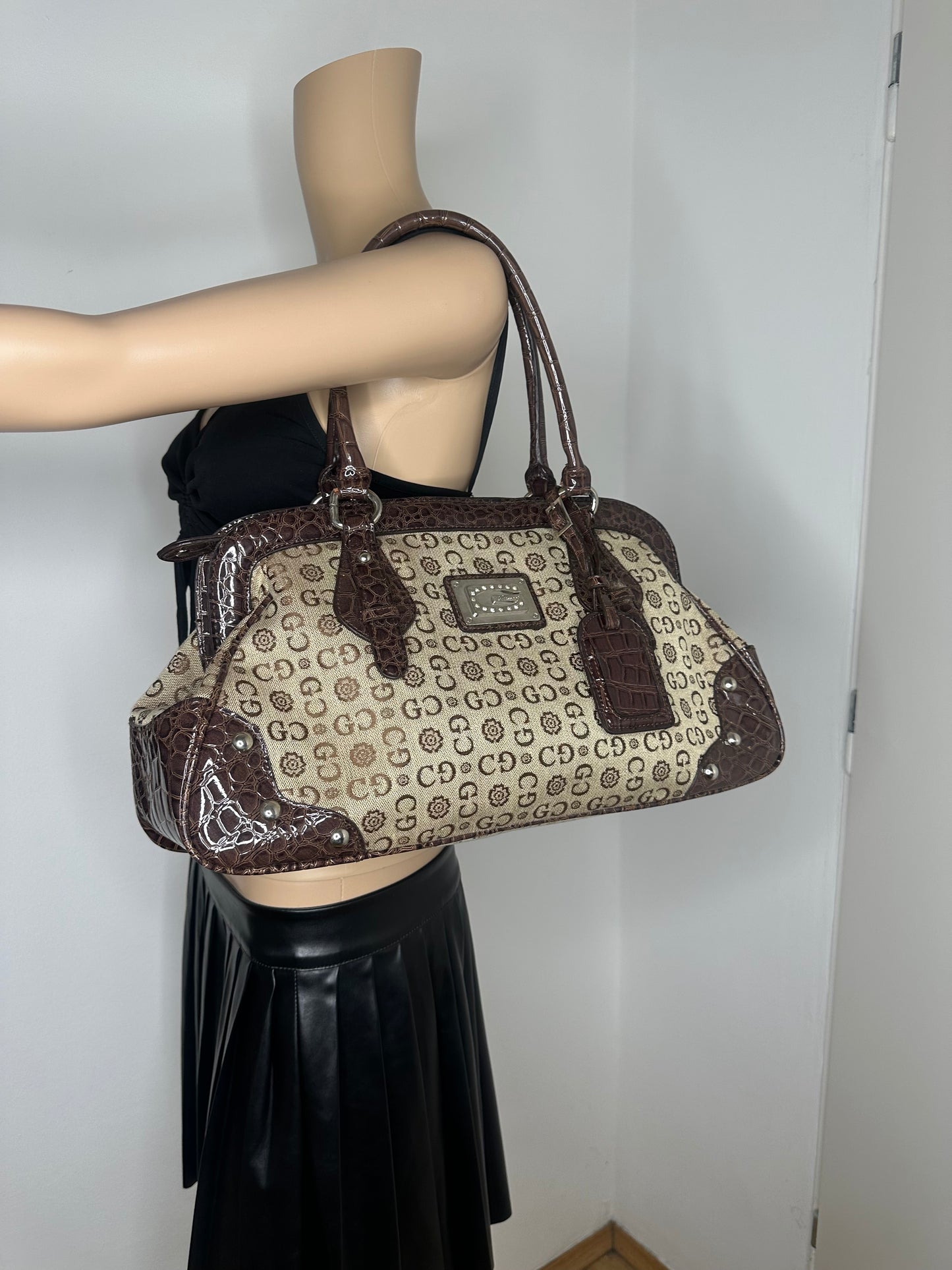 Gussaci vintage Tasche braun